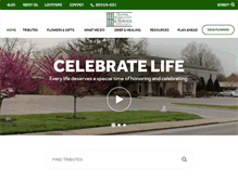 Tablet Screenshot of hhhfunerals.com